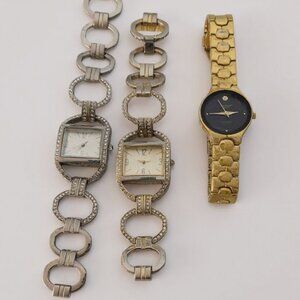 Elegant Gold and Silver Women's Watches